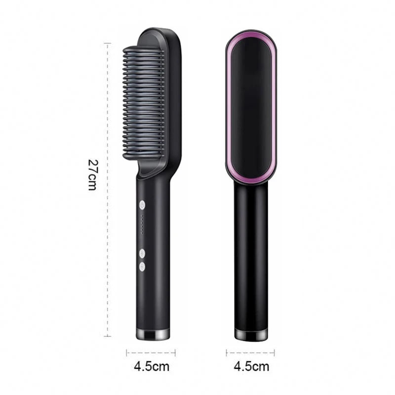 Trending Products 2024 Hair Dryer Comb Curling Irons Beauty Products for Women Hair Brushes Fast Heating Hair Straightener Comb
