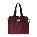 Drawstring Eco-Friendly Fashion Supermarket Shopping Bag Foldable Shopping Bag Reusable Waterproof Travel Grocery Bag Fashion