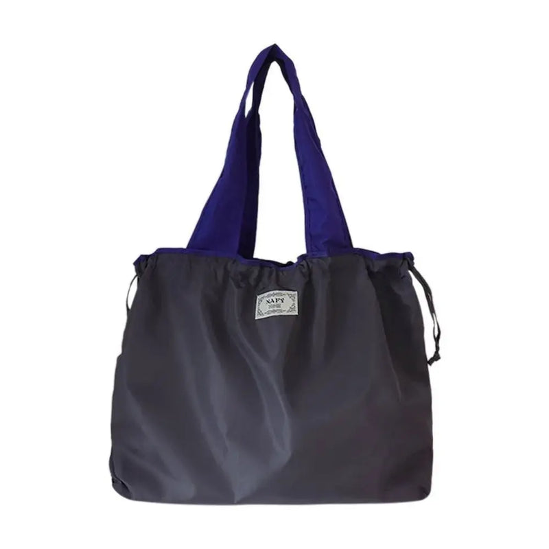 Drawstring Eco-Friendly Fashion Supermarket Shopping Bag Foldable Shopping Bag Reusable Waterproof Travel Grocery Bag Fashion