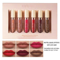 HANDAIYAN Gift 6PC/Set Matte Velvet Lip Gloss Waterproof Long-lasting Liquid Lipstick Cosmetic Beauty Keep 24 Hours Makeup